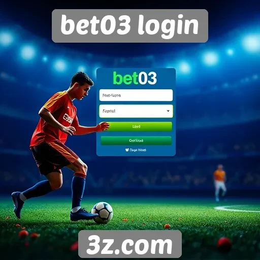 Análise das funcionalidades do site bet03 login