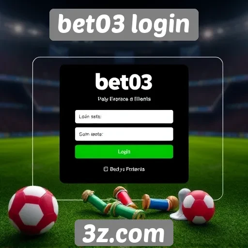 Como o Bet03 login se destaca na experiência do usuário