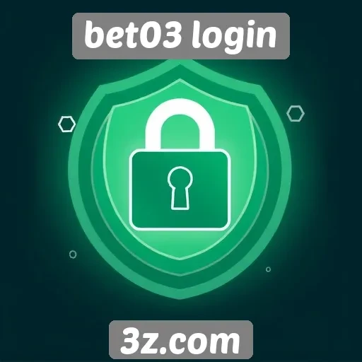 Segurança no acesso ao bet03 login